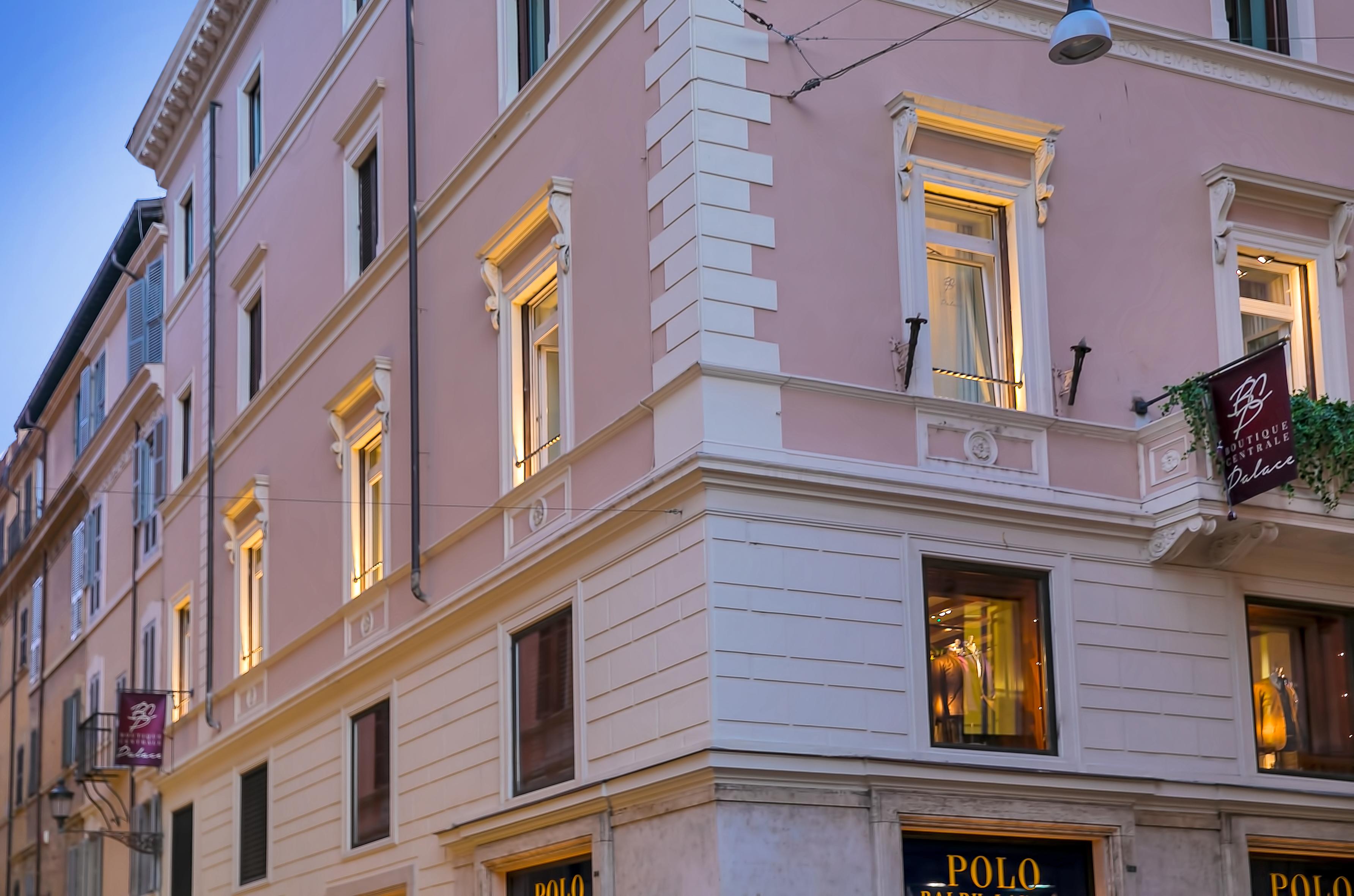 Boutique Centrale Palace Hotel Rome Exterior photo