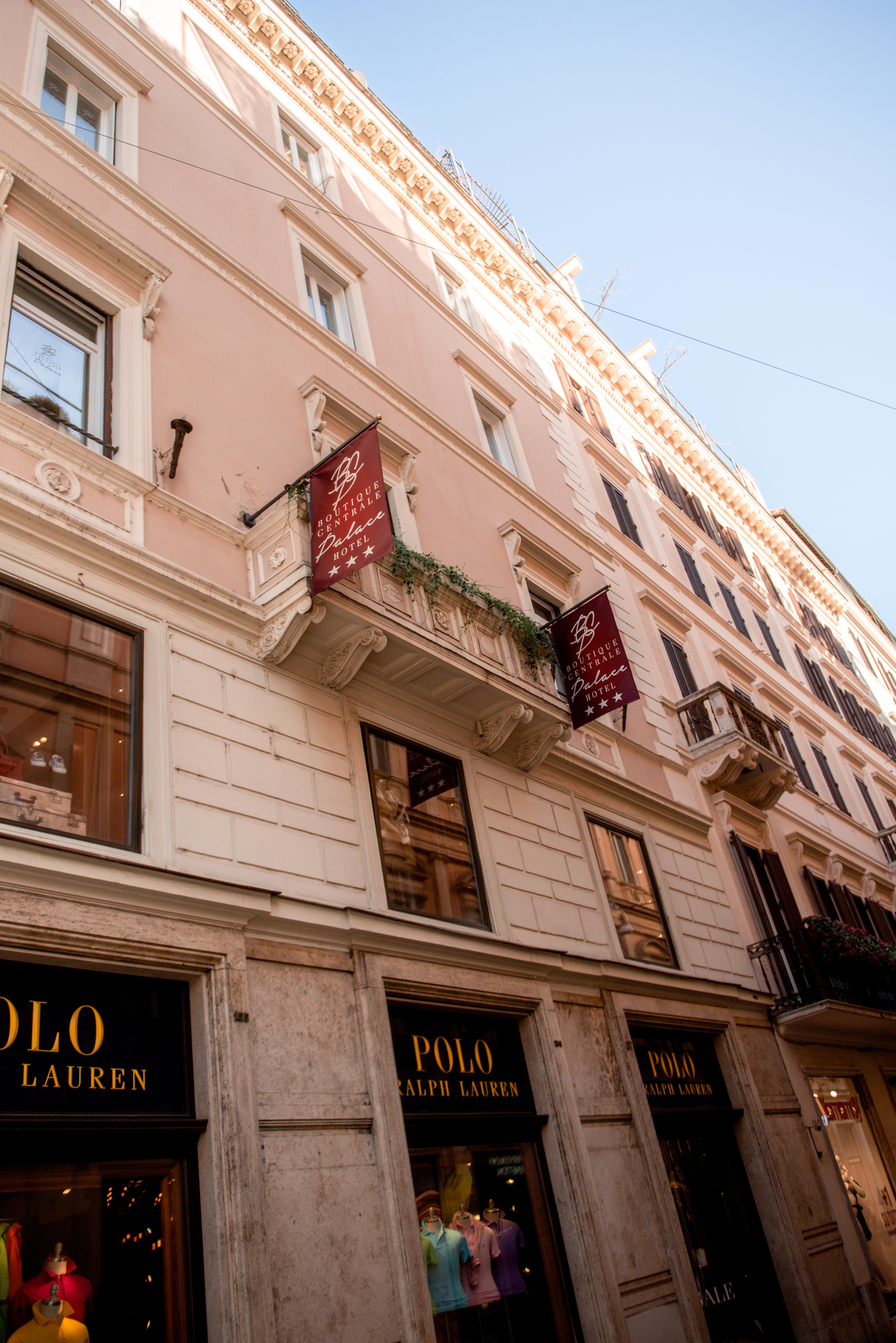Boutique Centrale Palace Hotel Rome Exterior photo